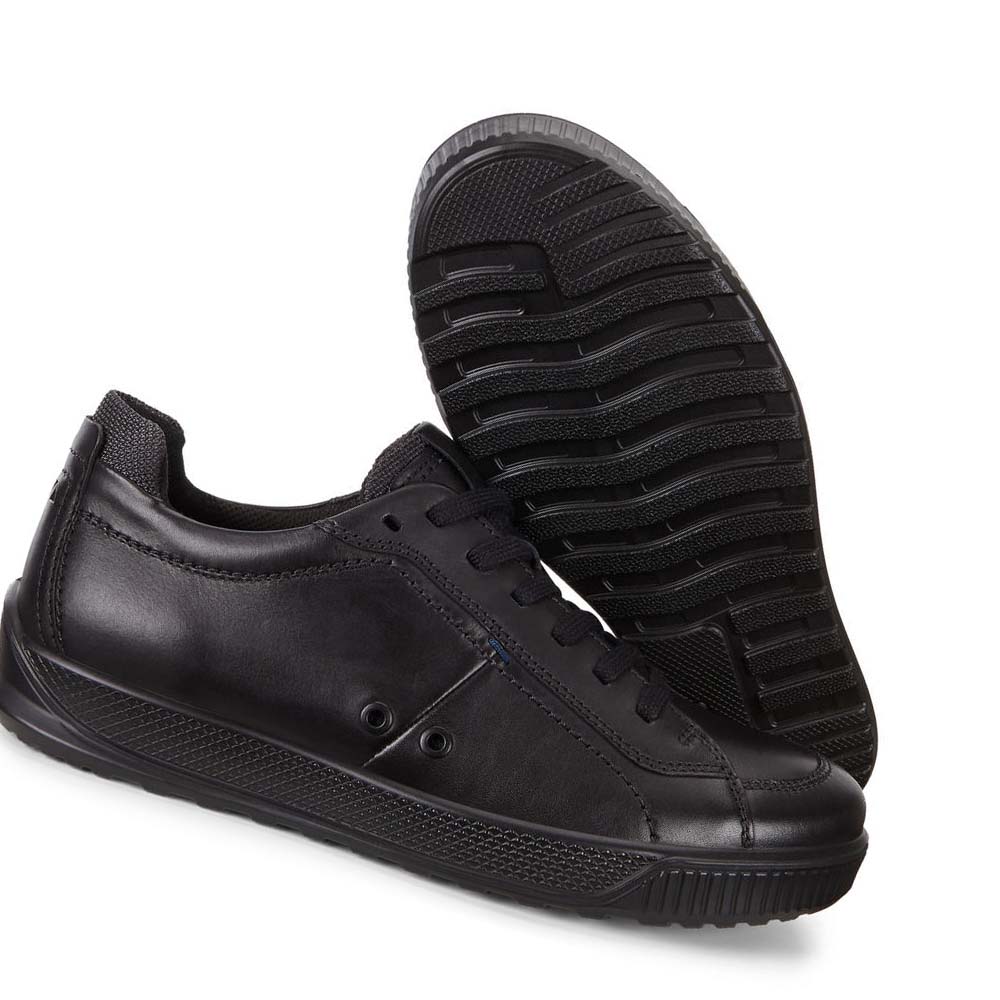 Ecco Byway Sneakers Herr Svarta Svarta | SE 610QMA